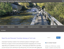 Tablet Screenshot of clearwatertwp.com
